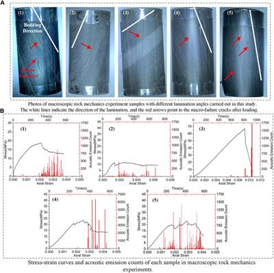Identification of different lithofacies laminations in oil shale and their mechanical properties
